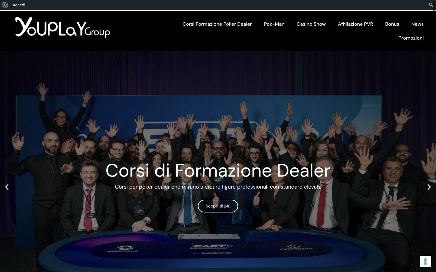 YOUPLAY GROUP — anteprima del progetto
